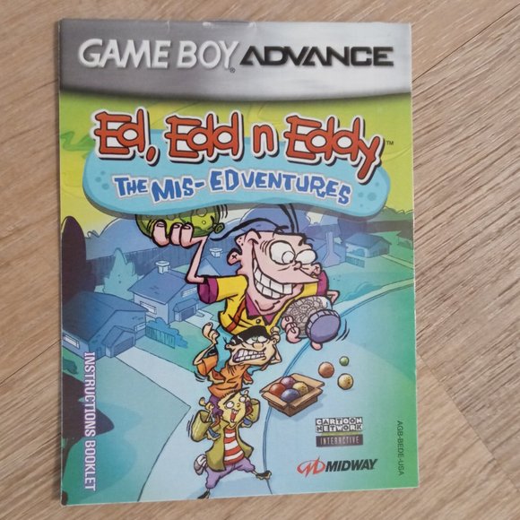 Gameboy advance Ed, Edd n Eddy The Mis-EDventures game (Pre-loved) - Picture 5 of 6
